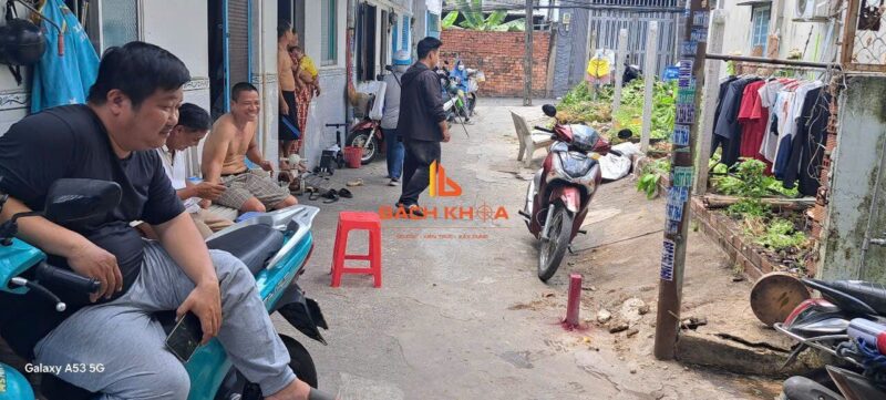 Mốc ranh thực địa giữa Nhà Đất Bách Khoa và anh Phạm Mạnh Cường