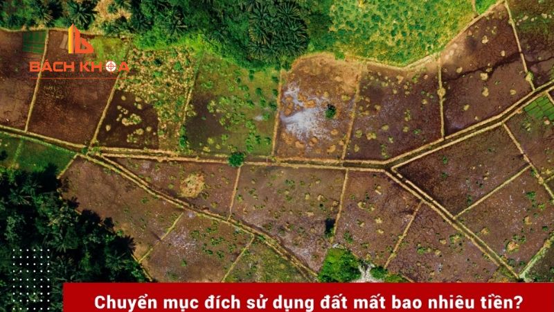 Chi phí khi chuyển đổi mục đích sử dụng đất