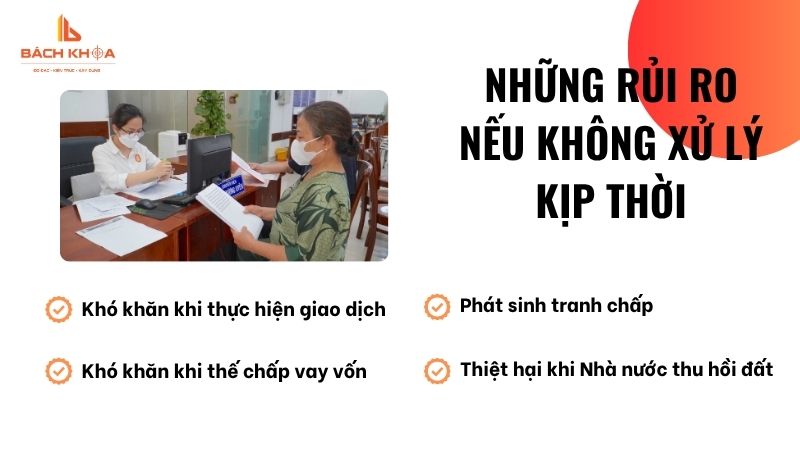 Những rủi ro nếu không xử lý kịp thời Những rủi ro nếu không xử lý kịp thời