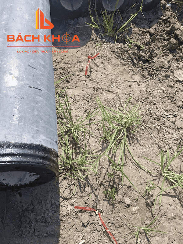 Định vị tim cọc chính xác cho công trình trường học phường 14 Gò Vấp