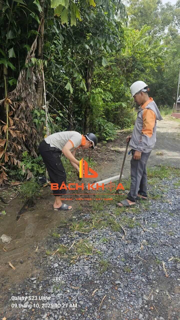 Định vị mốc ranh phường Long Phước Định vị mốc ranh phường Long Phước