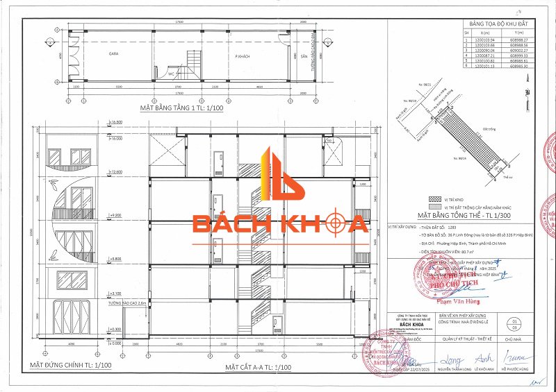 Bản vẽ thực hiện bởi Bách Khoa 