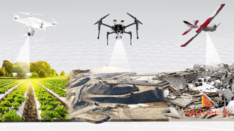 Khảo sát địa hình bằng UAV – Giải pháp nhanh và chính xác 3 Quy trình khảo sát địa hình bằng UAV