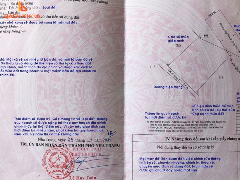 Ý nghĩa và mục đích của số tờ bản đồ, số thửa đất