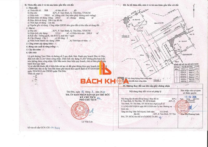 thu tuc tang cho 1 phan nha dat va cap moi so hong dong so huu tai phuong tam binh 5