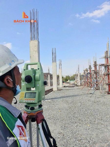 Thi công công trình hiệu quả hơn nhờ vào trắc địa công trình Thi công công trình hiệu quả hơn nhờ vào trắc địa công trình