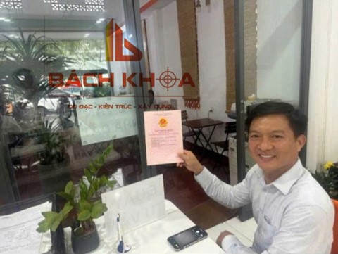 Giấy chứng nhận Bách Khoa xử lý đã bàn giao cho khách hàng